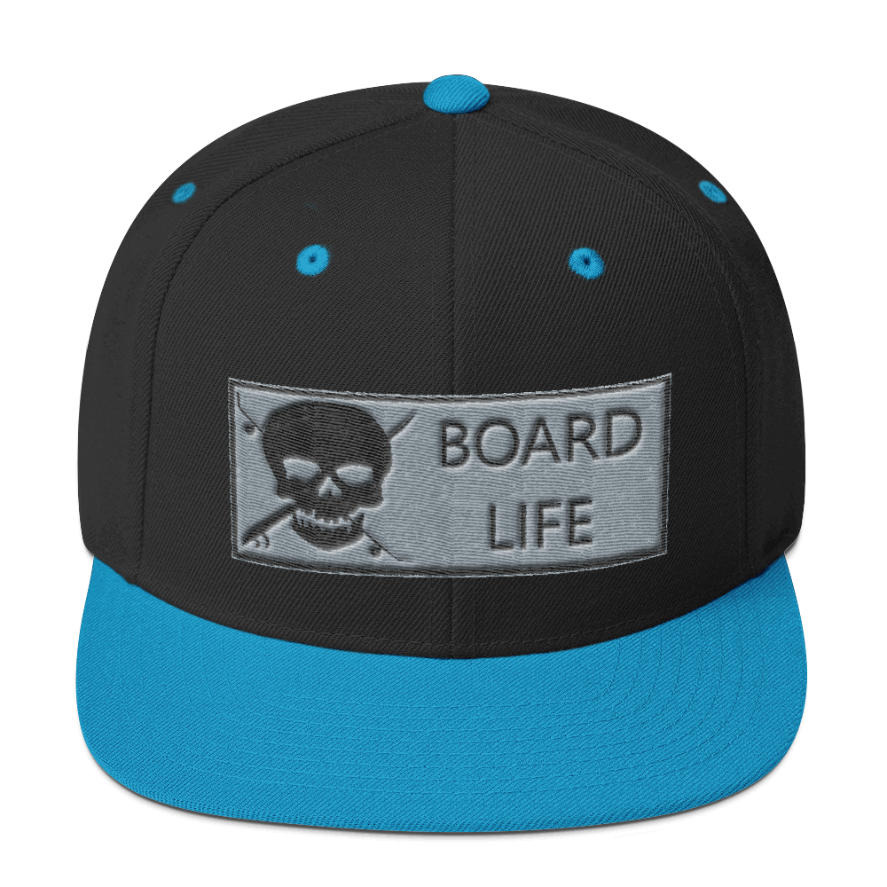 Board Life Snapback Hat