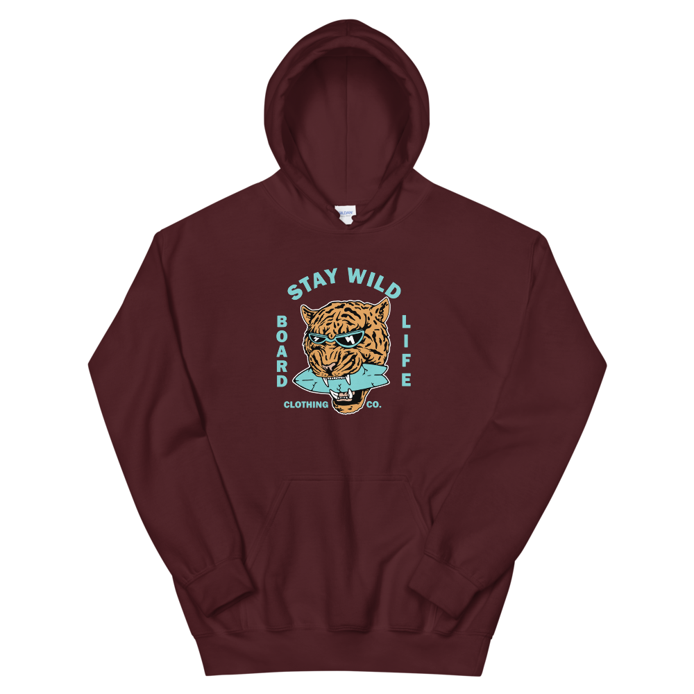 Board Life Stay Wild Unisex Hoodie