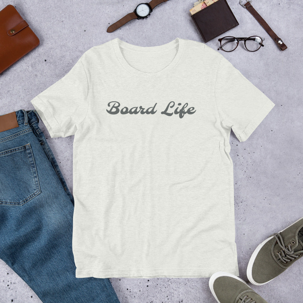 Camiseta unisex de manga corta Board Life