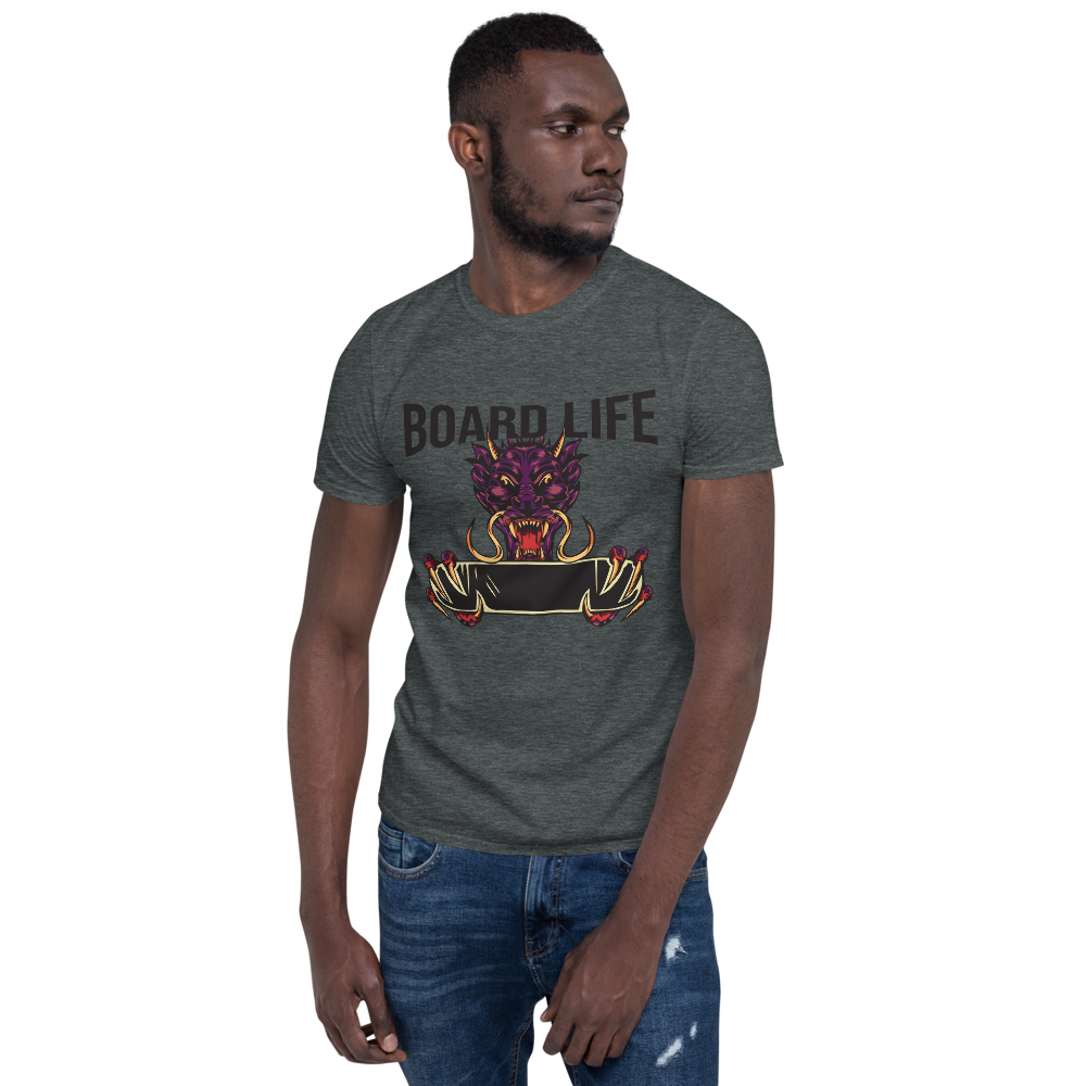 Board Life Dragon Short-Sleeve Unisex T-Shirt