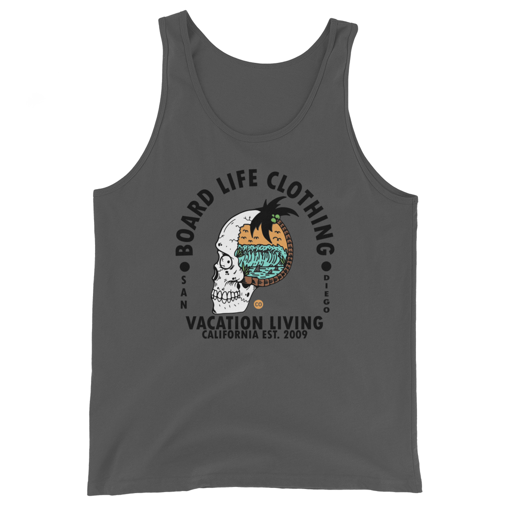 Board Life Vacation Living Unisex Tank Top