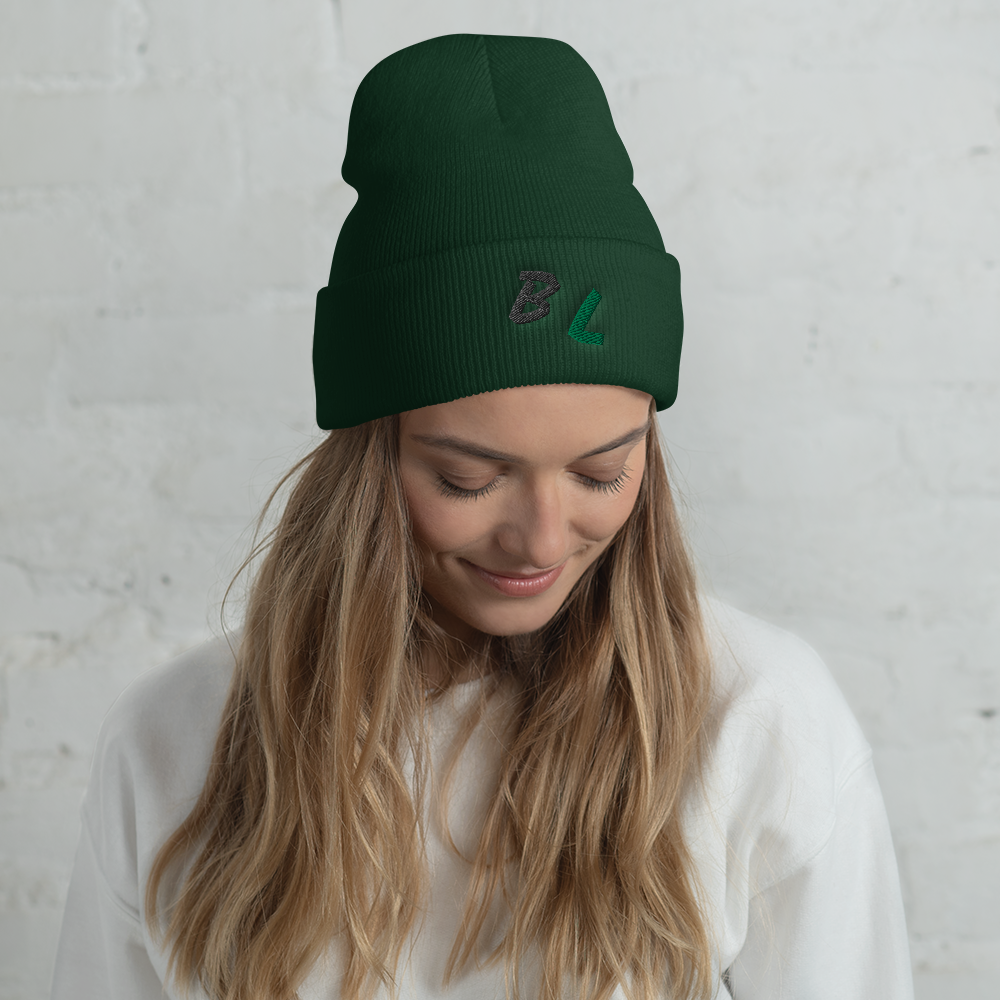 BL is for Board Life Cuffed Beanie