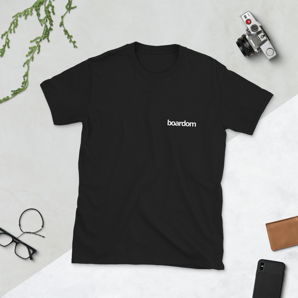 Boardom Short-Sleeve Unisex T-Shirt