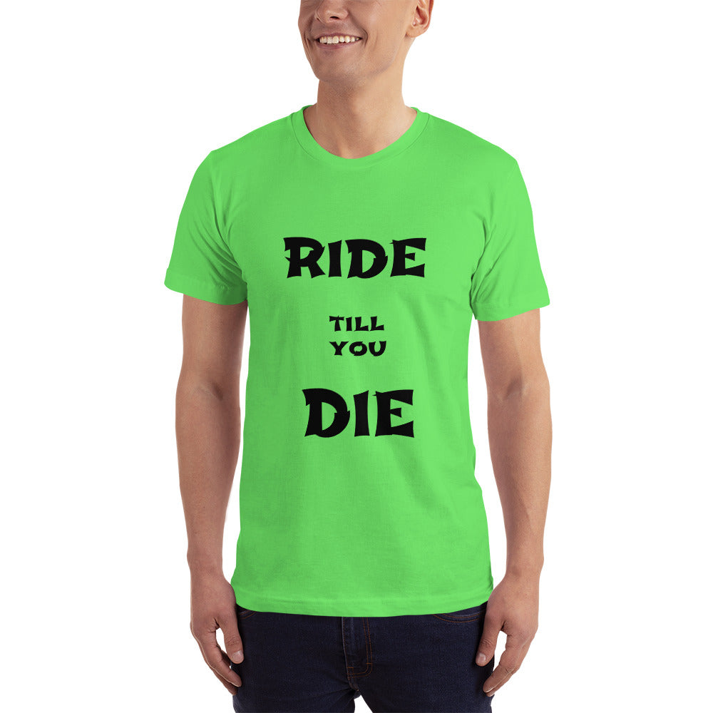 Camiseta Board Life Ride hasta que mueras