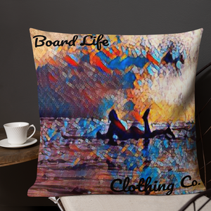 Almohada Premium Board Life is Art