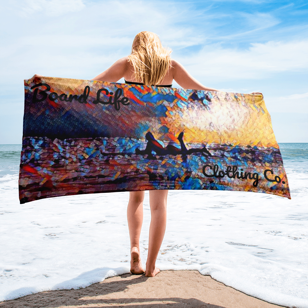 Board Life is Art Towel