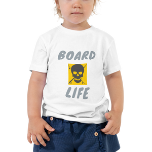 Camiseta de manga corta para niño pequeño dorado Board Life