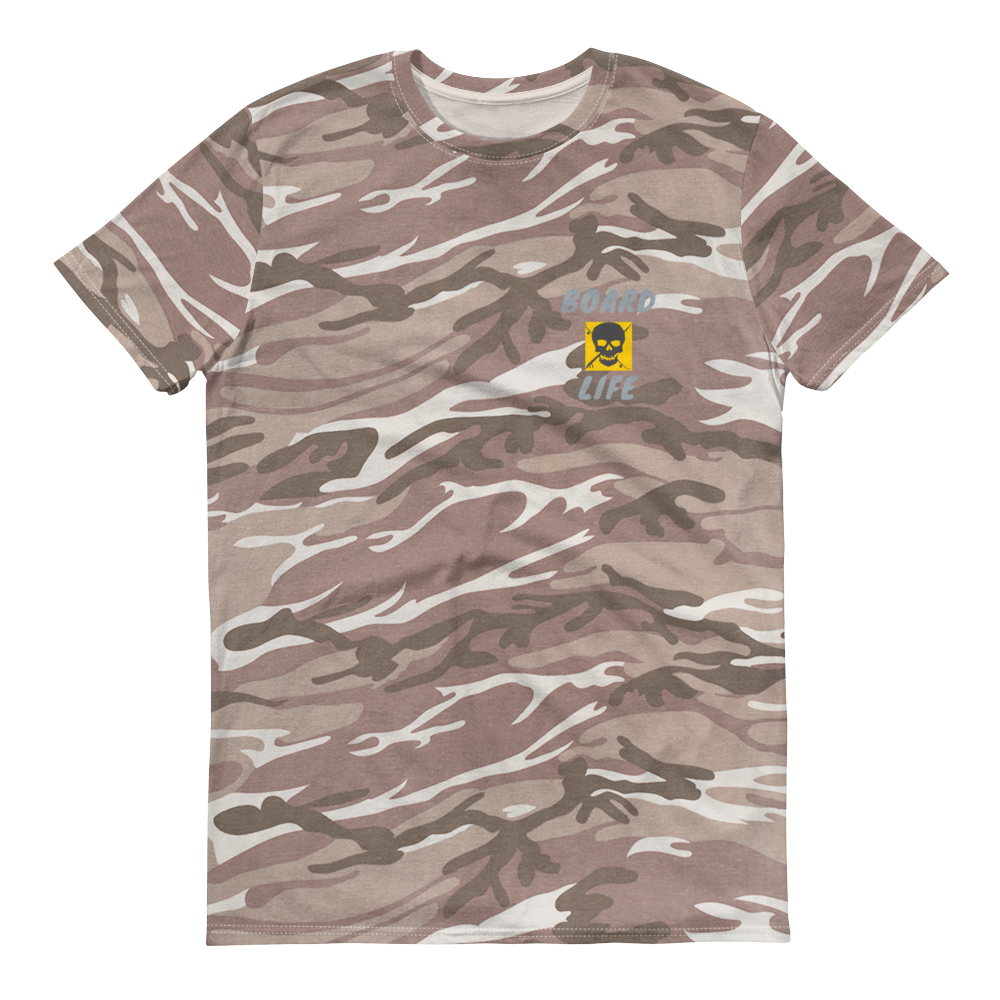 Board Life gold Camouflage T-Shirt