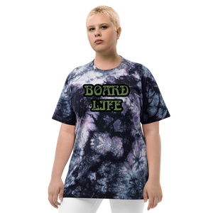 Camiseta tie-dye con bordado Board Life