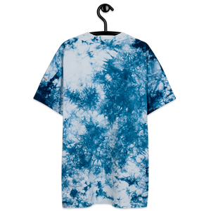 Camiseta extragrande con efecto tie-dye y arcoíris bordado de Boardom