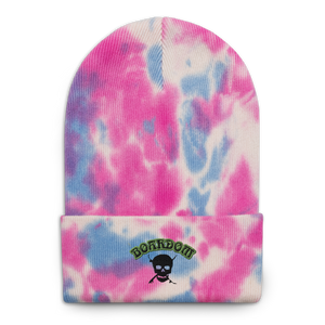 Boardom Logo Tie-dye beanie