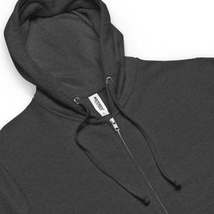 Boardom Embroidered zip up hoodie