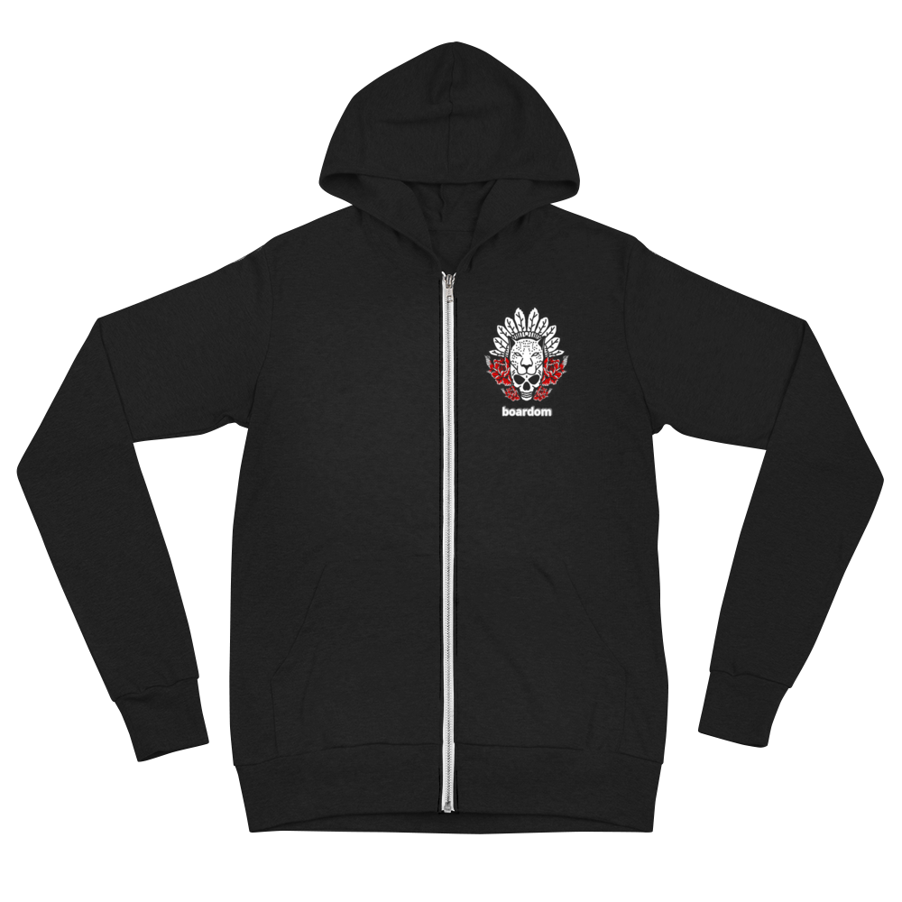 boardom Spirit Animal Unisex zip hoodie