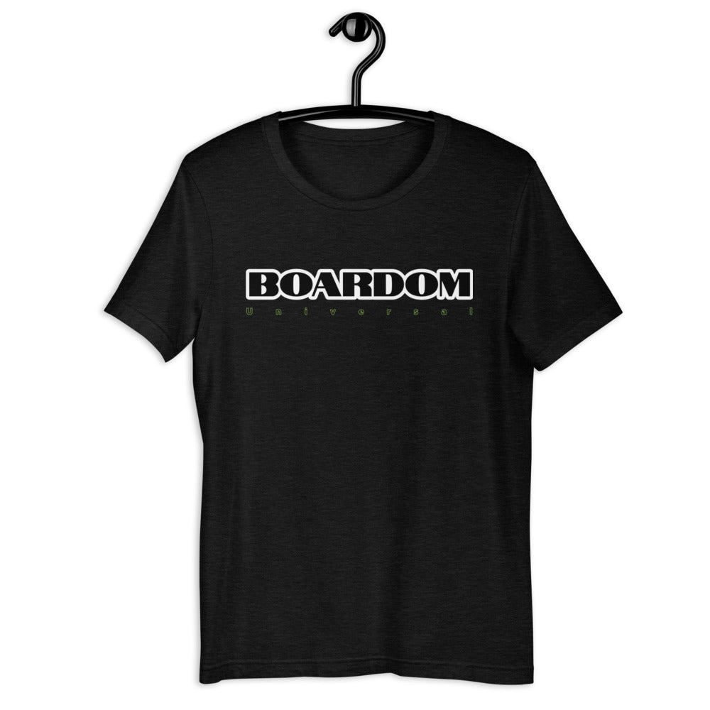 Boardom Universal Short-Sleeve Unisex T-Shirt