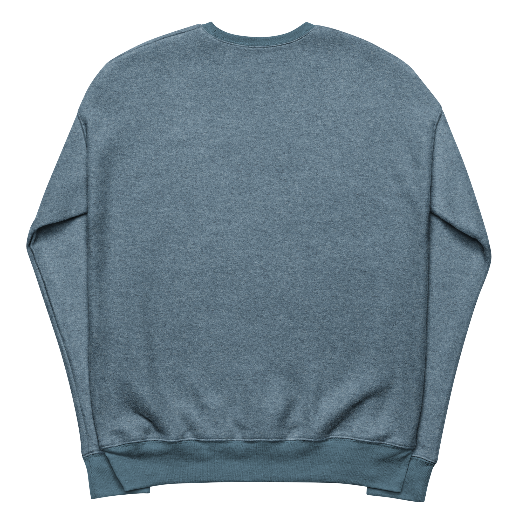 Logo sueded fleece sweatshirt