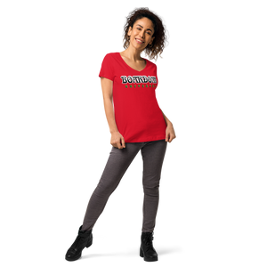 Boardom Universal Camiseta entallada con cuello de pico mujer